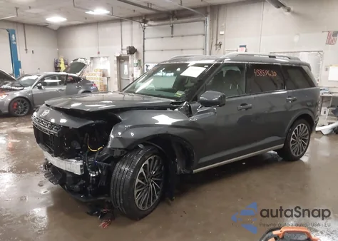 2026 Hyundai Palisade Calligraphy from USA, damaged, VIN KM8RMES22TU031900